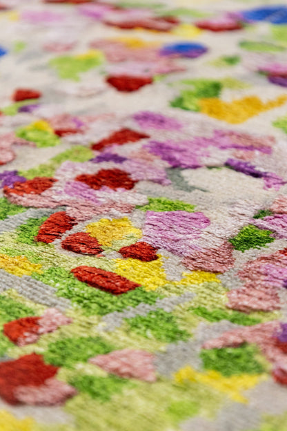 Fractured Garden Vi Handwoven Contemporary Rug, J89038