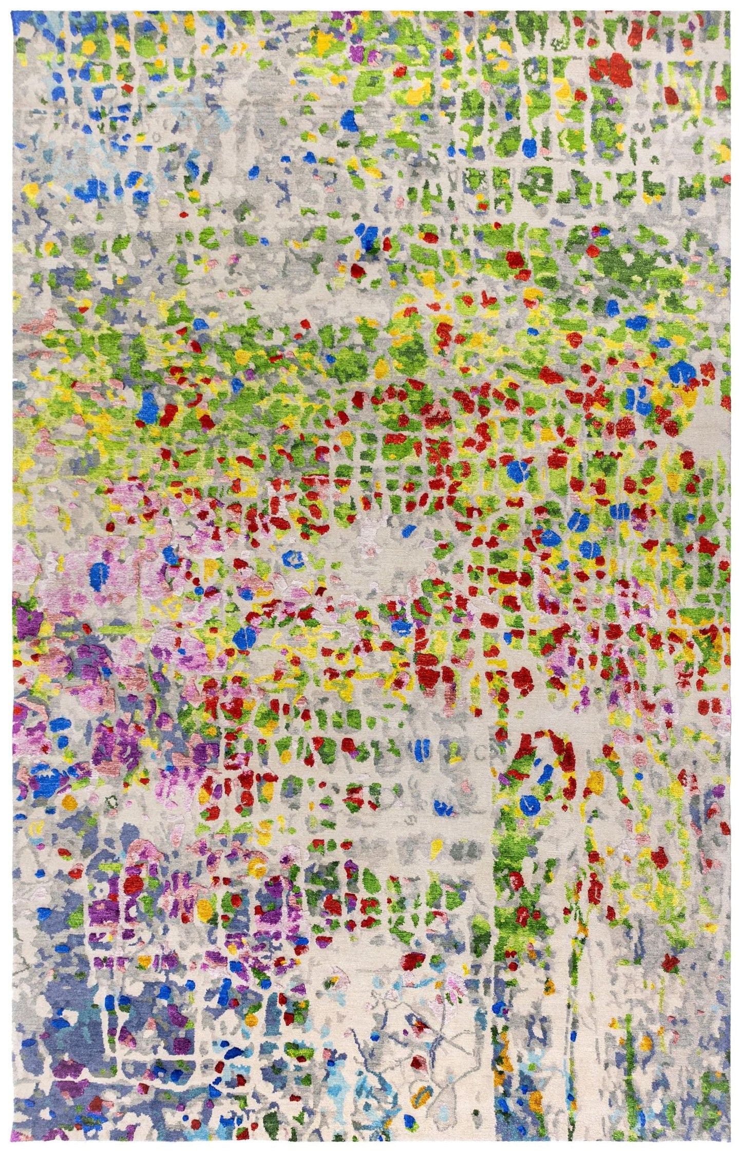 Fractured Garden Vi Handwoven Contemporary Rug