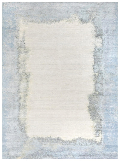 Frame Abstract Handwoven Contemporary Rug