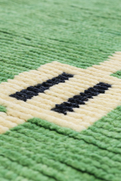 Frank Lloyd Wright Handwoven Contemporary Rug, J80665