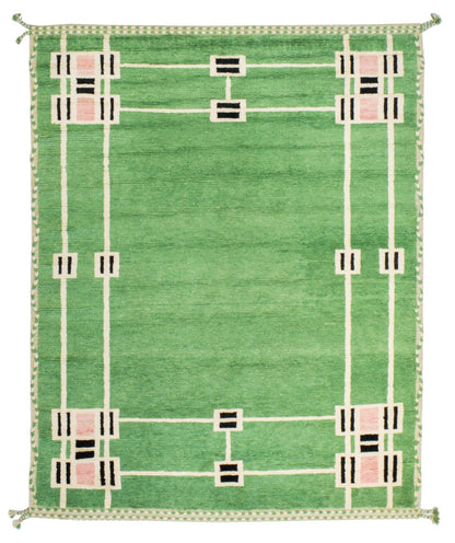 Frank Lloyd Wright Handwoven Contemporary Rug