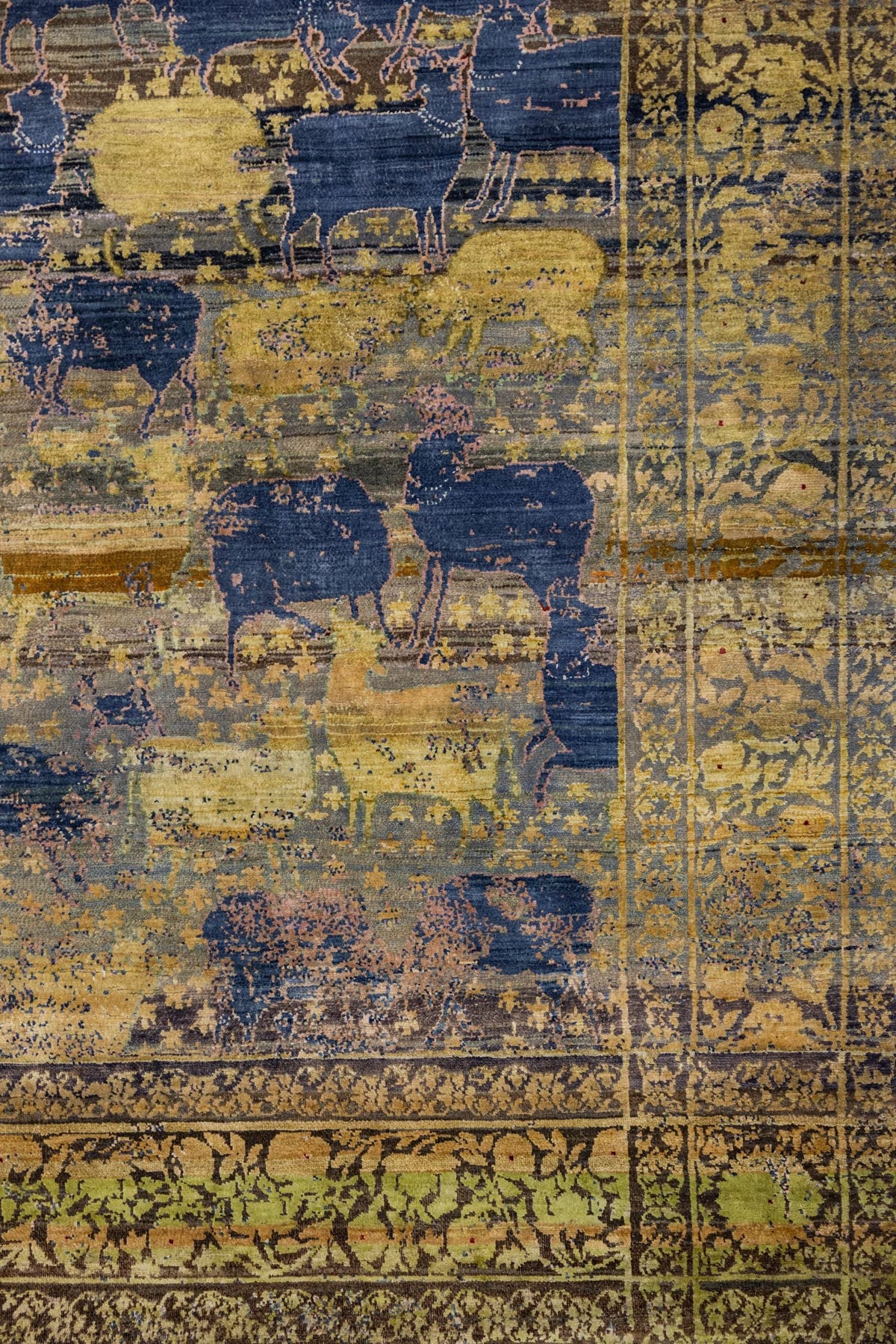 Gau Mata Handwoven Contemporary Rug, J88451