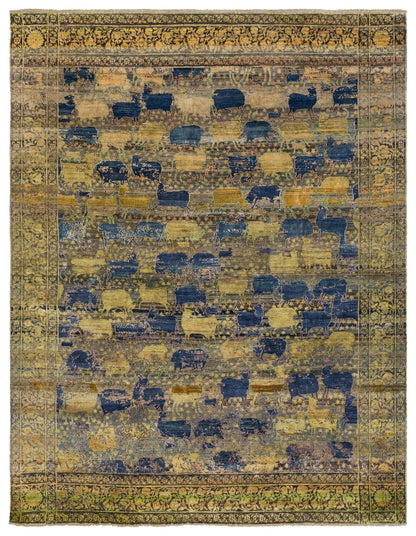 Gau Mata Handwoven Contemporary Rug