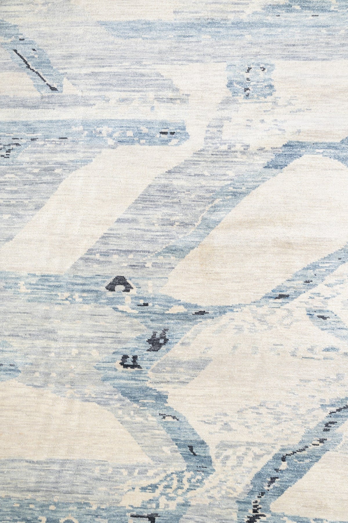 Glacier Handwoven Contemporary Rug, J88112