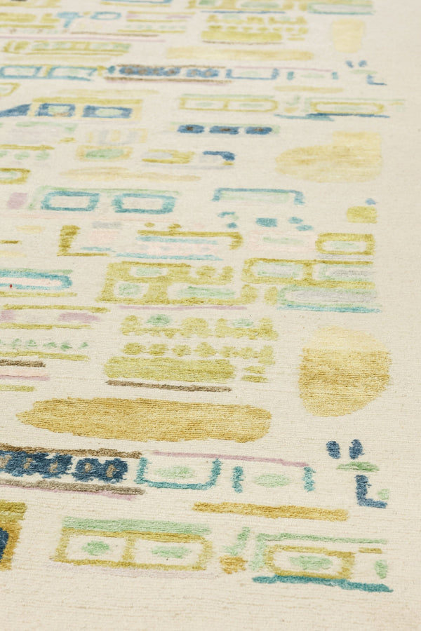 Goan Handwoven Contemporary Rug, J80764