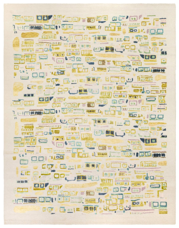 Goan Handwoven Contemporary Rug, J80764