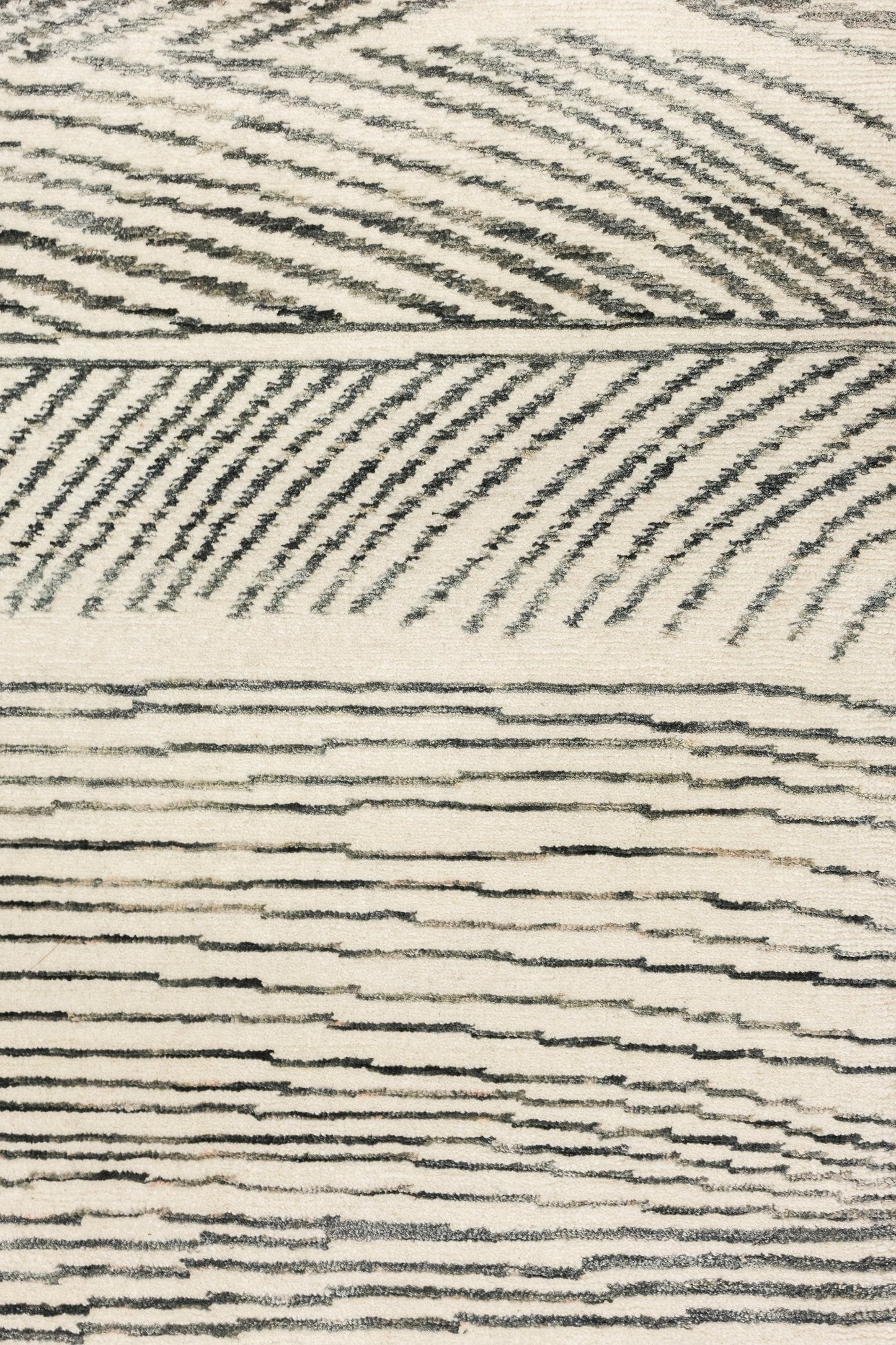 Heather Feather Handwoven Contemporary Rug, J80765