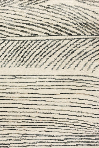 Heather Feather Handwoven Contemporary Rug, J80765