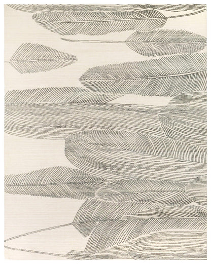 Heather Feather Handwoven Contemporary Rug