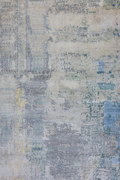 Hibiscus Handwoven Contemporary Rug, J86991