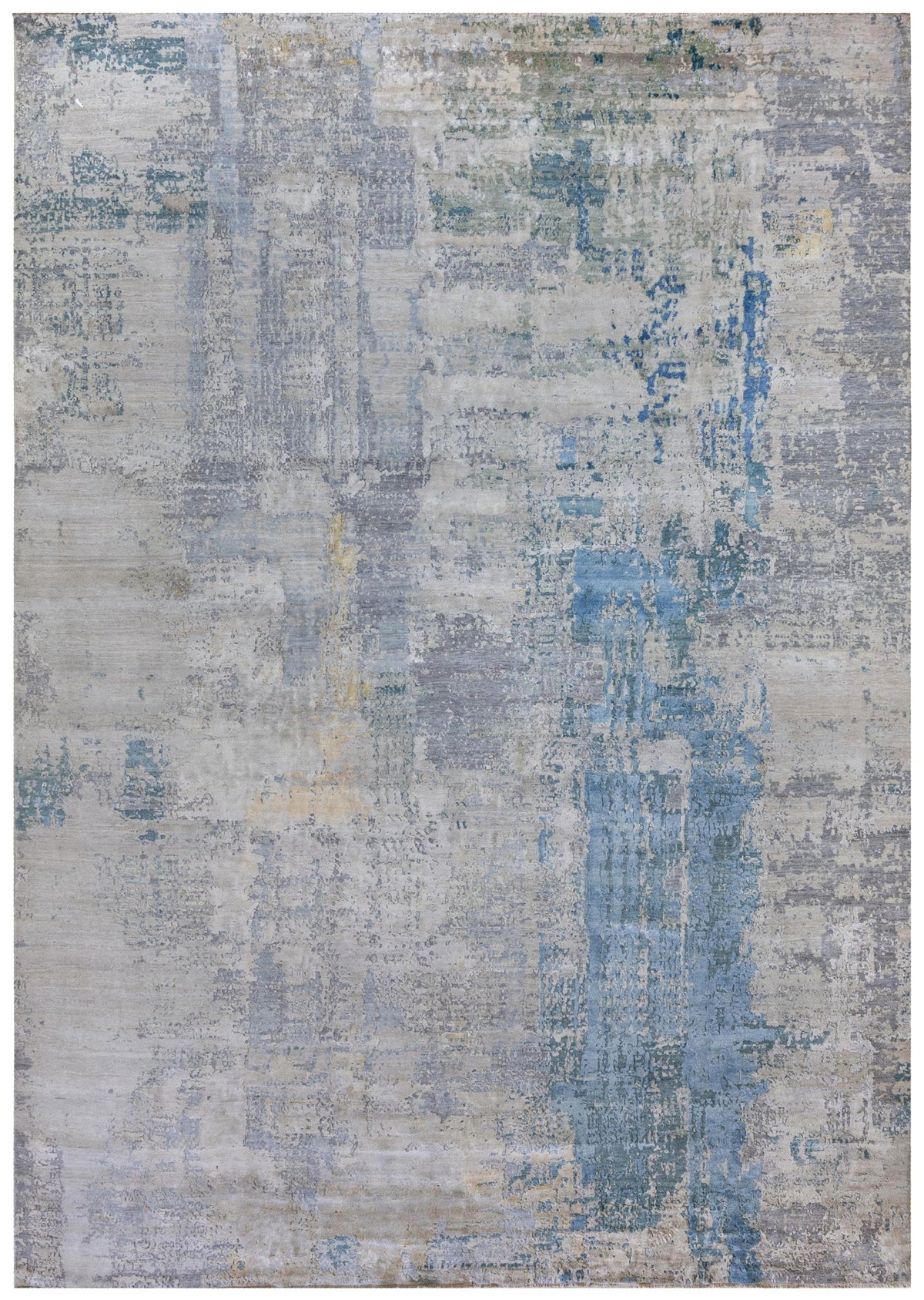 Hibiscus Handwoven Contemporary Rug