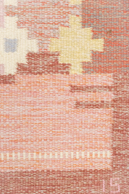 Vintage Ingegerd Silow Handwoven Contemporary Rug, J89501