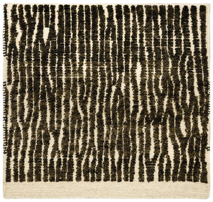 Ink Drift Handwoven Contemporary Rug