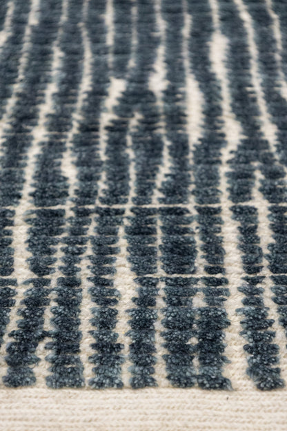 Ink Drift Handwoven Contemporary Rug