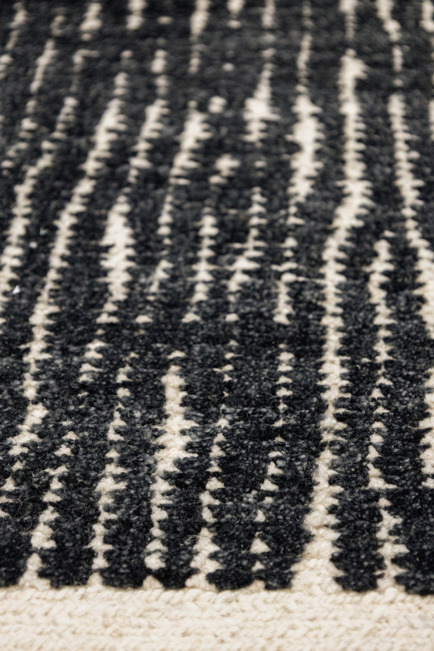 Ink Drift Handwoven Contemporary Rug