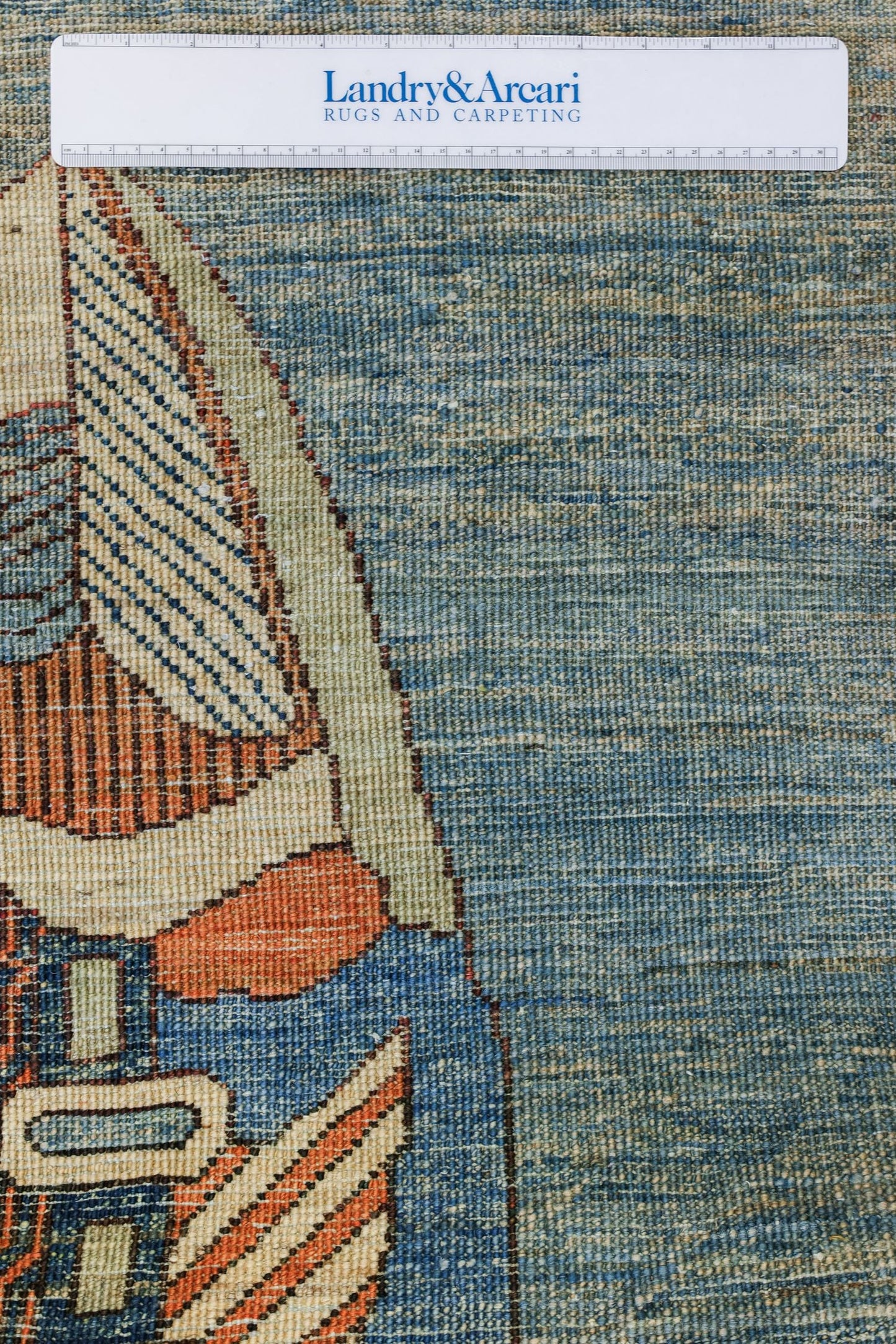 Large Fish Handwoven Contemporary Rug, J80295