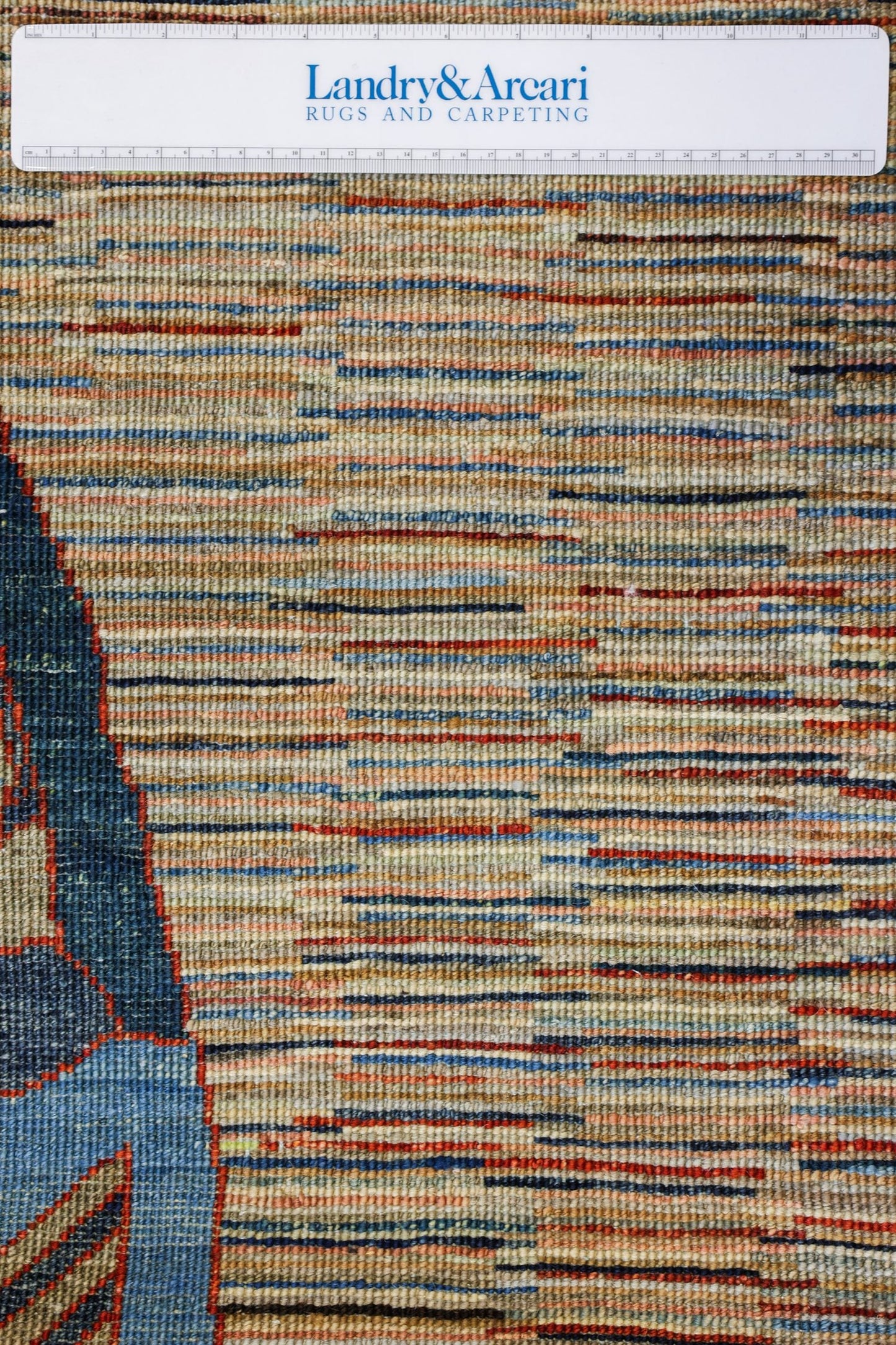 Large Fish Handwoven Contemporary Rug, J80298