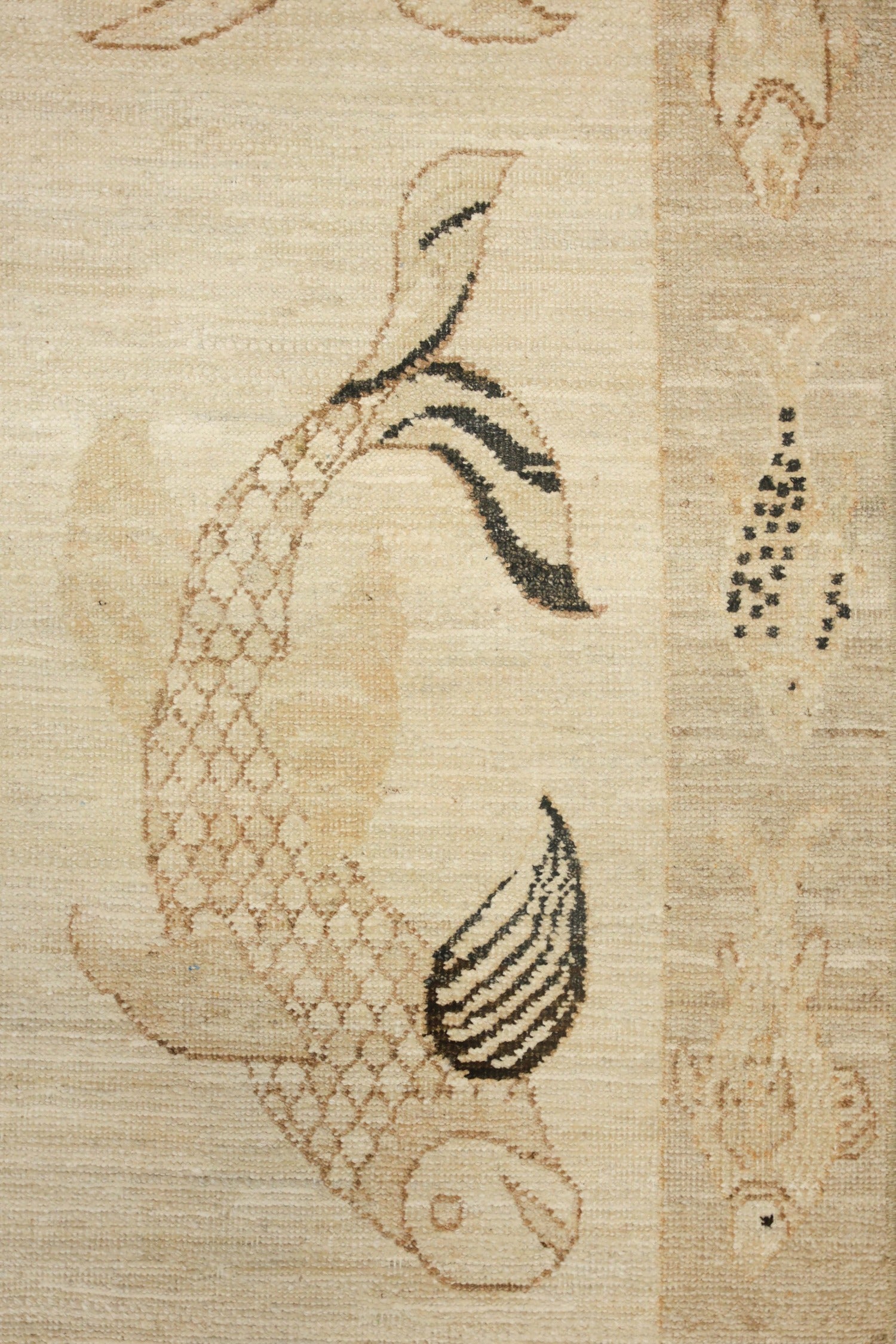 Large Fish Handwoven Contemporary Rug | Landry & Arcari