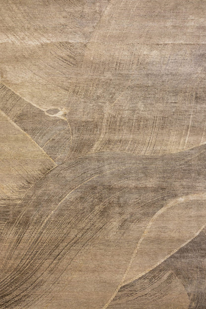 Latte Art Handwoven Contemporary Rug, J89638