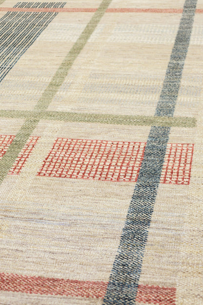 Madras 1360 Handwoven Contemporary Rug, J80007