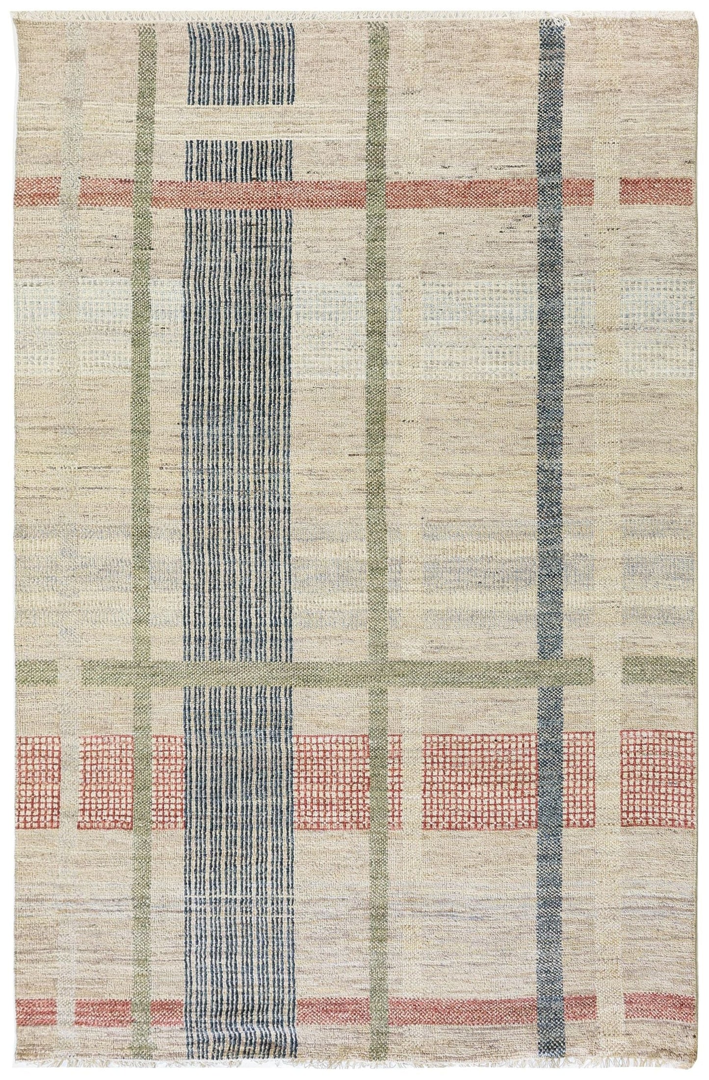 Madras 1360 Handwoven Contemporary Rug