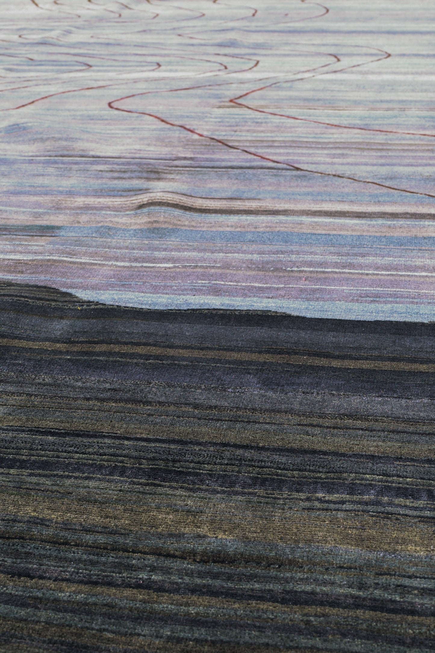 Marsh Handwoven Contemporary Rug, J80567