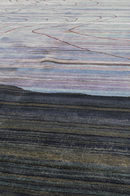 Marsh Handwoven Contemporary Rug, J80567