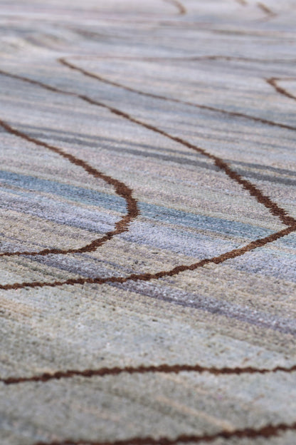 Marsh Handwoven Contemporary Rug, J80567