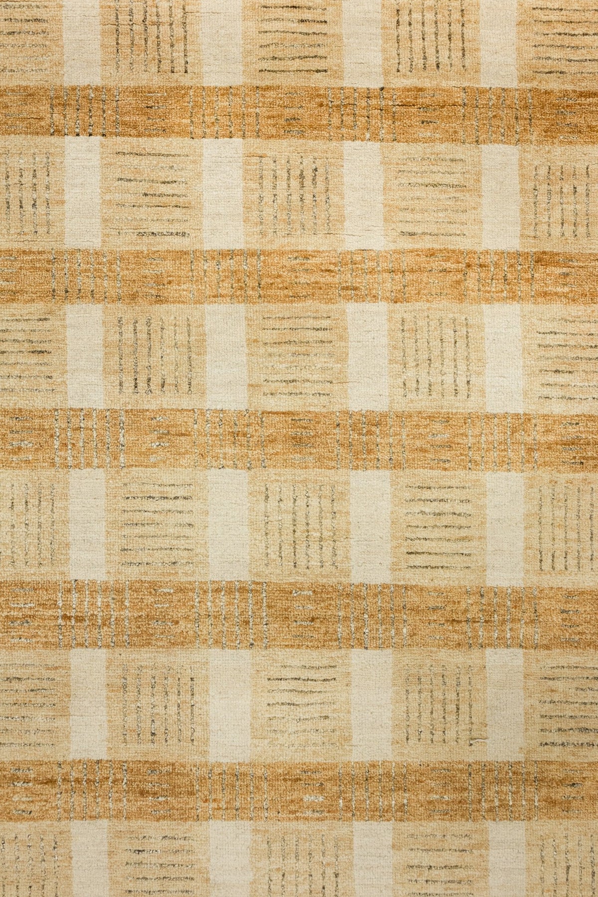 Mid-Century Madras Handwoven Contemporary Rug, J89844
