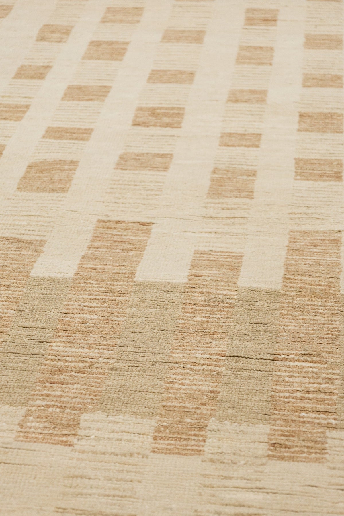 Mid-Century Madras Handwoven Contemporary Rug, J89846