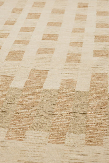 Mid-Century Madras Handwoven Contemporary Rug, J89846