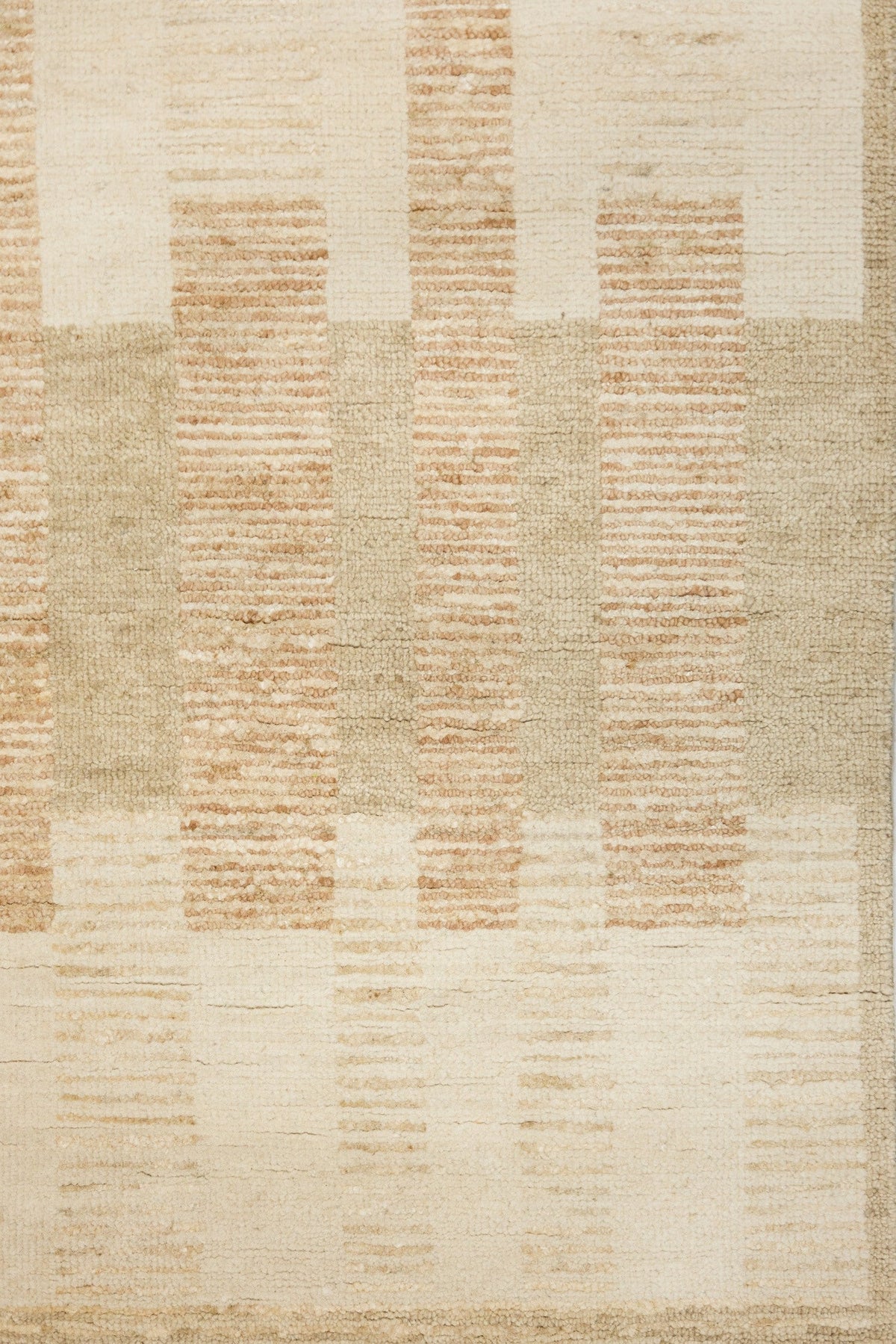 Mid-Century Madras Handwoven Contemporary Rug, J89846