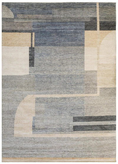 Mid-Century MadrasContemporary Rug