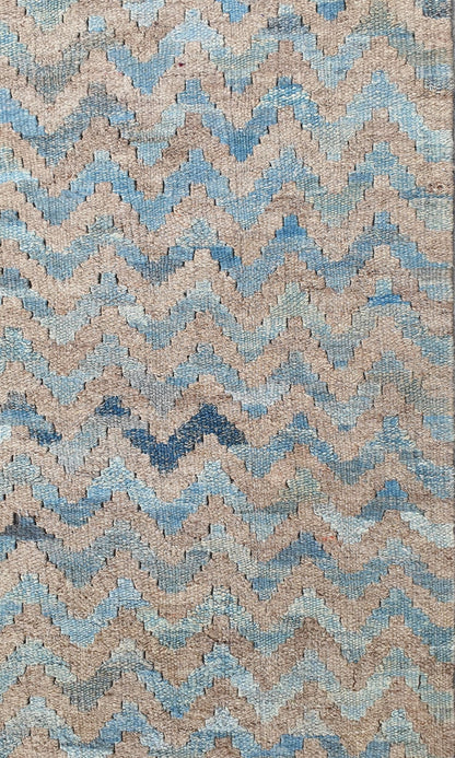 Modern Kilim Handwoven Contemporary Rug, J80106