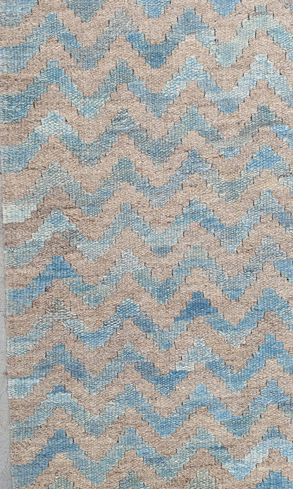 Modern Kilim Handwoven Contemporary Rug, J80106