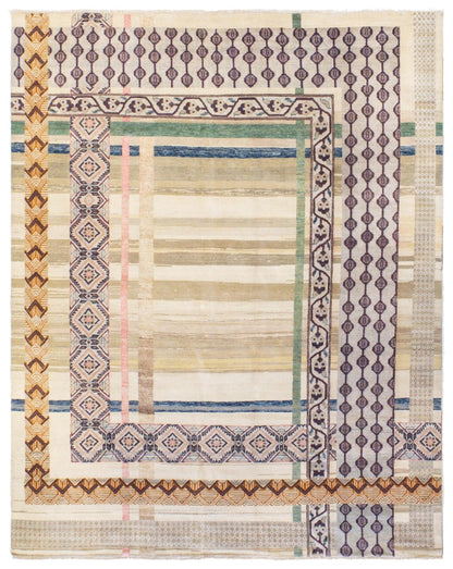 Patchwork Handwoven Contemporary Rug