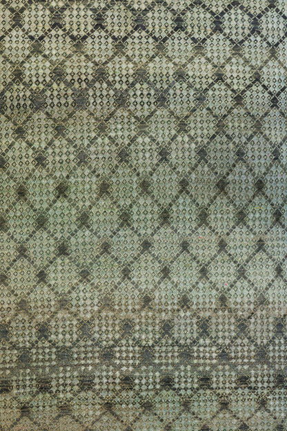 Petite Broach Handwoven Contemporary Rug, J80588