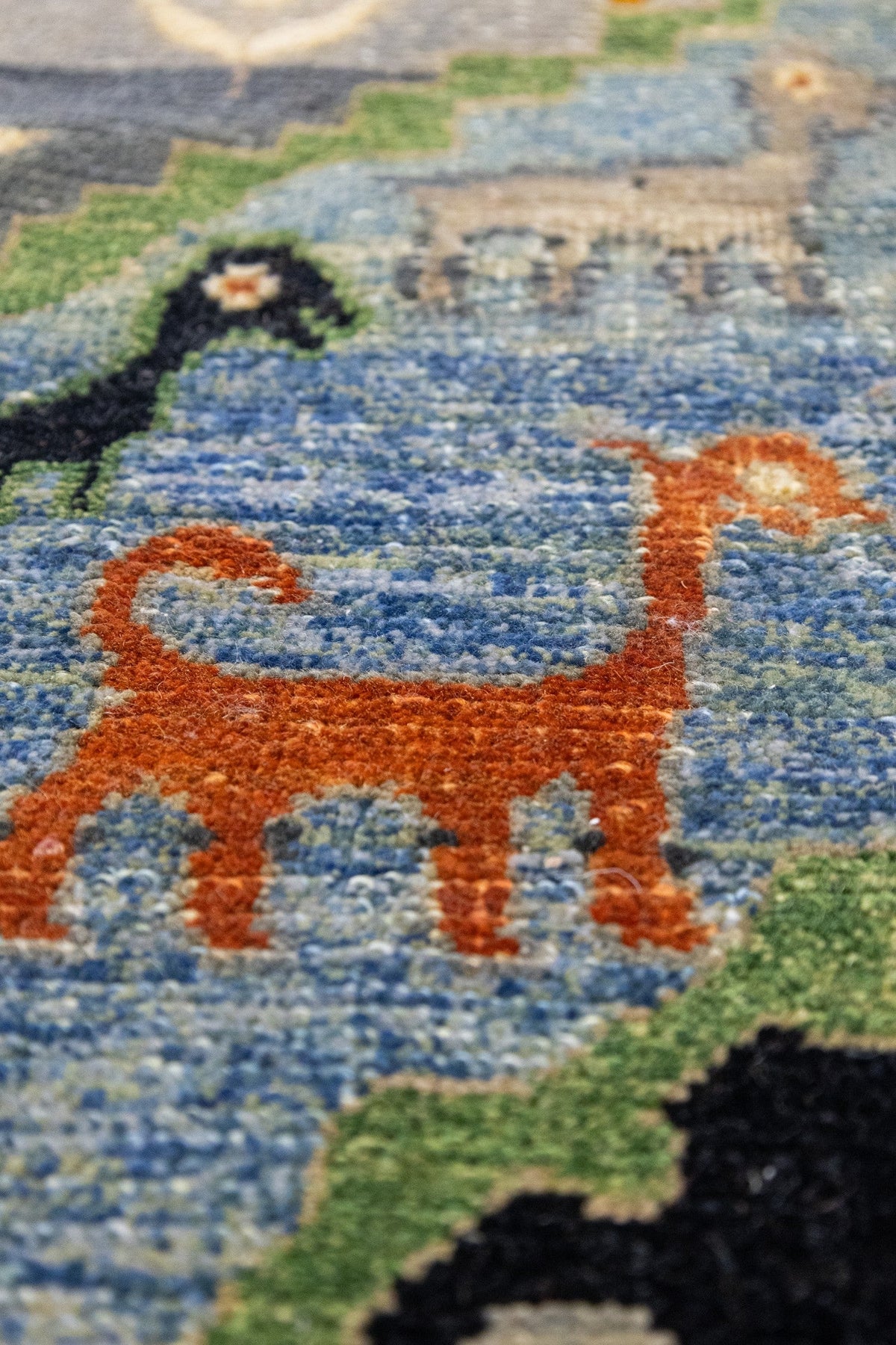 Pictorial Bakshaish Handwoven Contemporary Rug, J89699