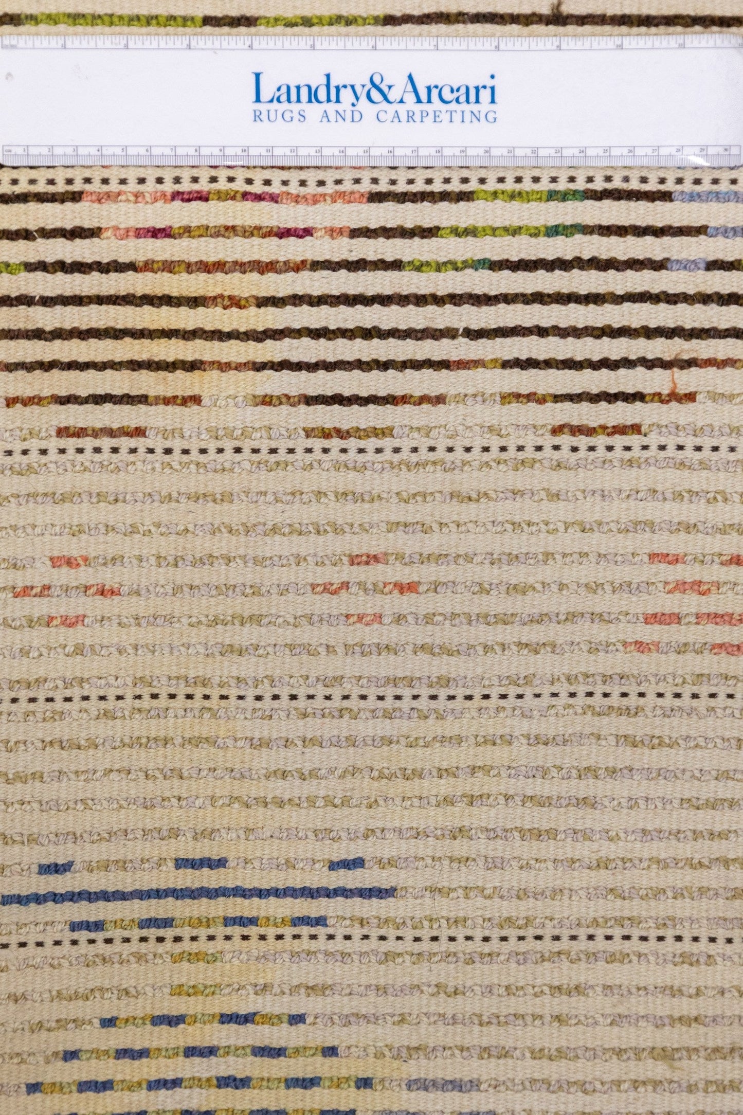 Vintage Pile Scandinavian Handwoven Contemporary Rug, J87329