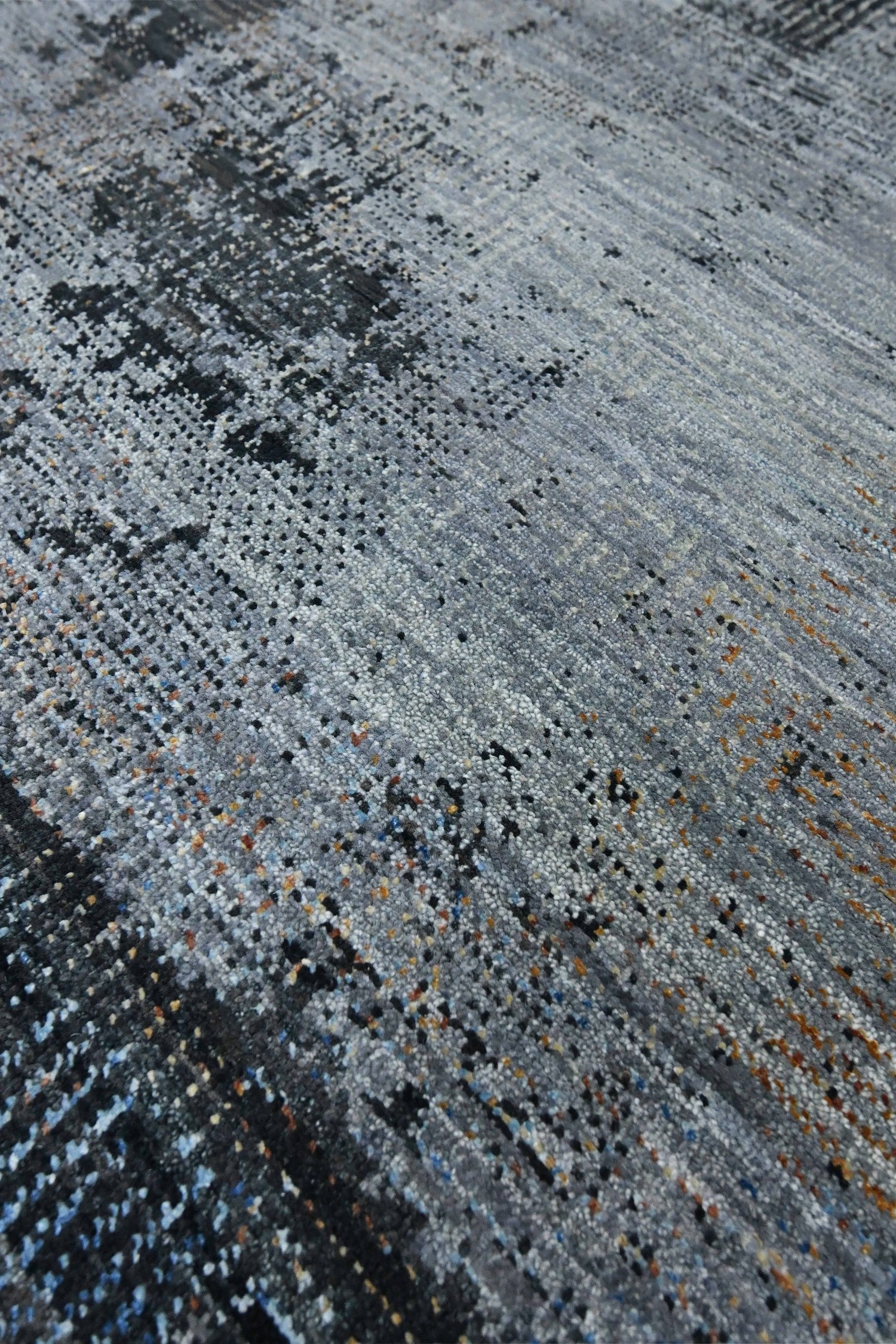 Pixel Grid Handwoven Contemporary Rug, J72211