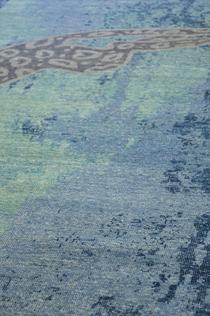 Pounce Handwoven Contemporary Rug, J79998