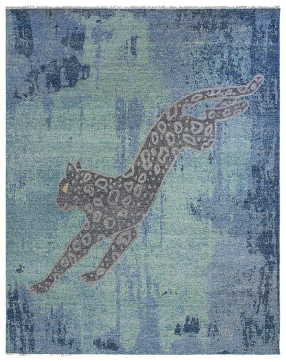 Pounce Handwoven Contemporary Rug