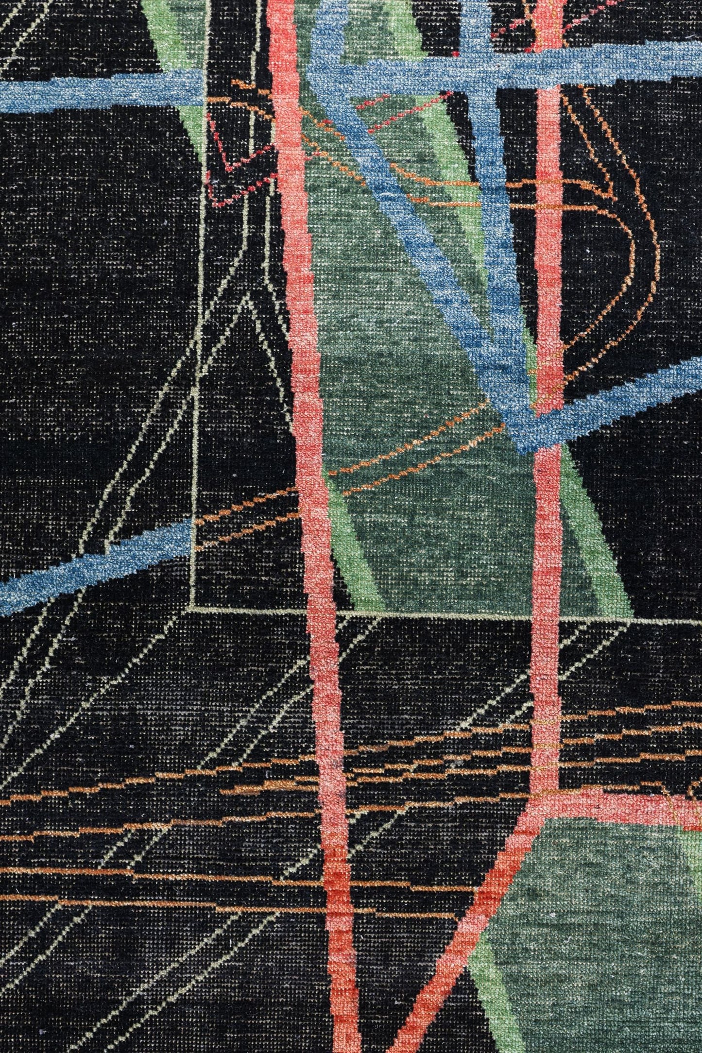 Prisms Handwoven Contemporary Rug, J79979