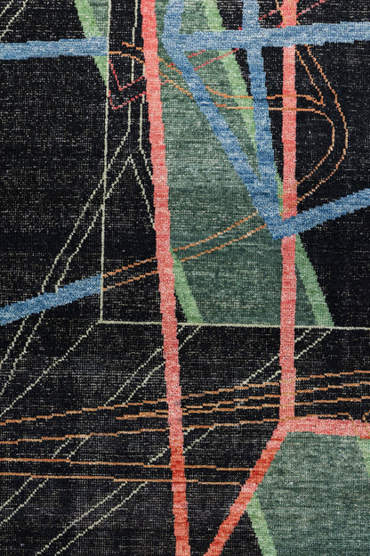 Prisms Handwoven Contemporary Rug, J79979