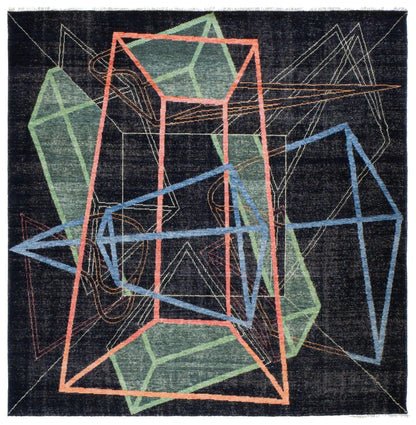 Prisms Handwoven Contemporary Rug