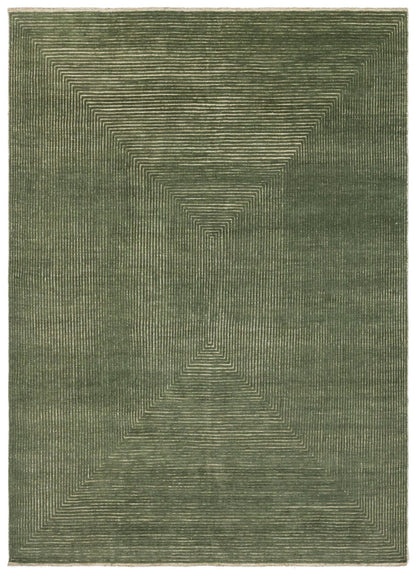 Pyramid Handwoven Contemporary Rug