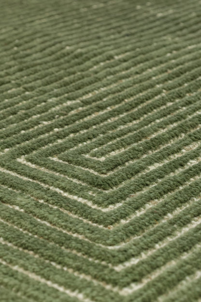 Pyramid Handwoven Contemporary Rug, J80815
