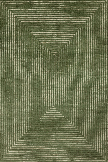 Pyramid Handwoven Contemporary Rug, J80815