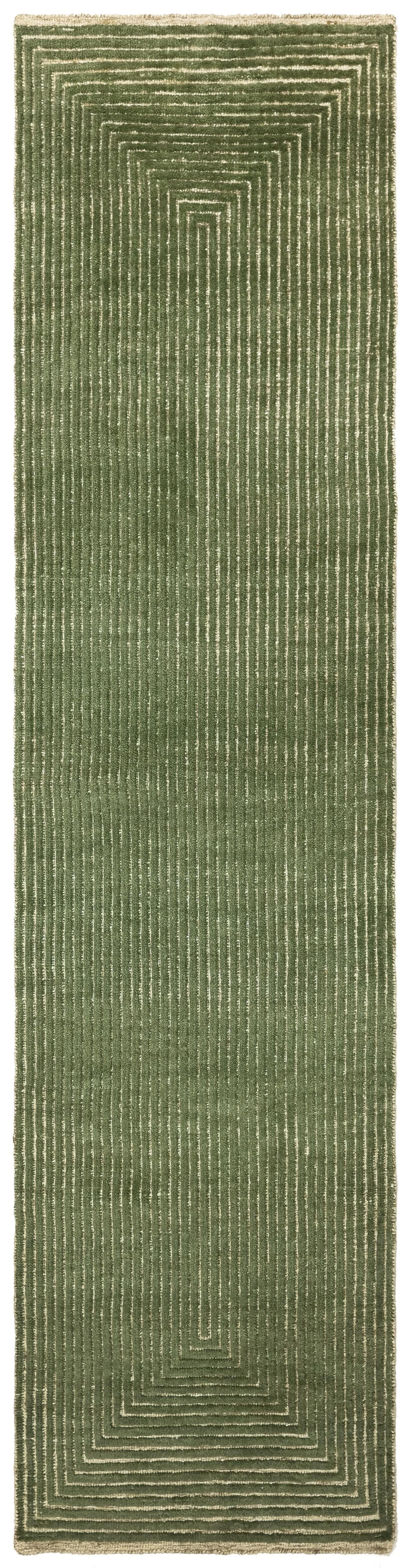 Pyramid Handwoven Contemporary Rug