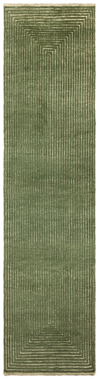 Pyramid Handwoven Contemporary Rug